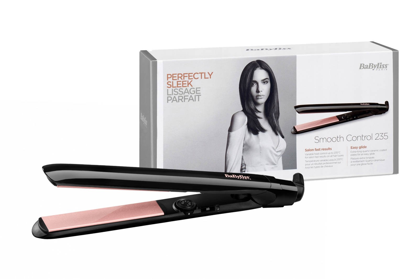 Hair straightener BaByliss Smooth Control 235 ST298E