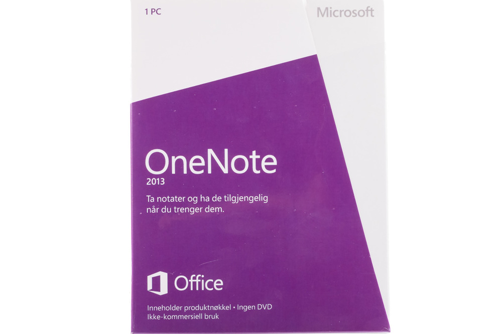 New Sealed Original Microsoft OneNote 2013 S26-05144 Norwegian Mediales Eurozone