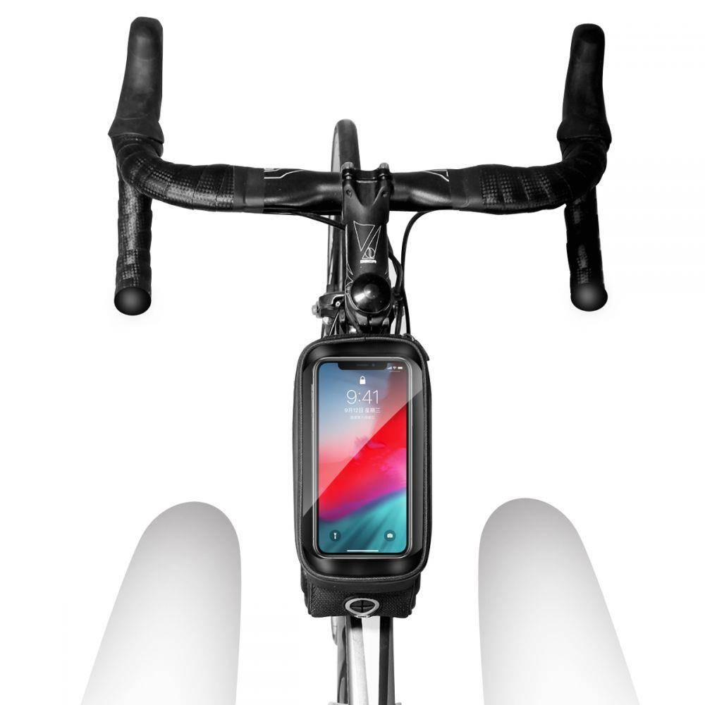 WildMan Hardpouch Bag bicycle holder L Bike Phone waterproof headphones pannier