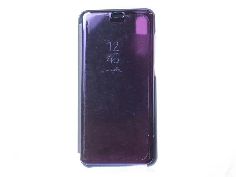 Clear View Standing Cover Huawei P20 Pro Purple
